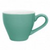 Tasses à espresso Olympia Café vertes 100ml (Lot de 12) GL459 Olympia