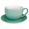 Tasses à cappuccino Olympia Café vertes 340 ml (lot de 12) GL461 Olympia