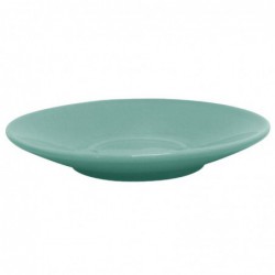 Soucoupe pour tasse espresso Olympia verte  (Lot de 12) GL463 Olympia Cafe