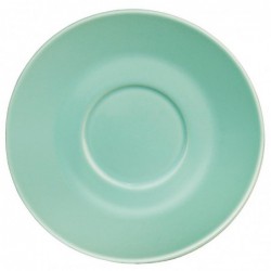 Soucoupe pour tasses 228ml et 340ml Olympia verte (Lot de 12) GL464 Olympia Cafe