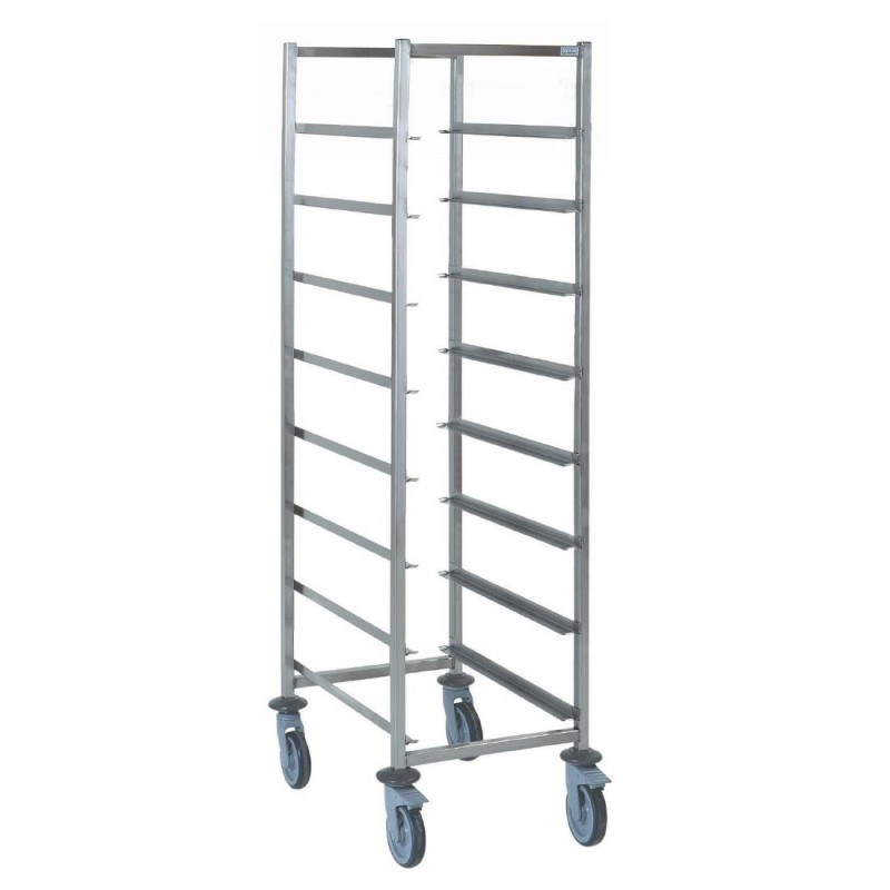 Chariot pour casiers à vaisselle 8 niveaux Tournus GL889 Tournus Chariot pour casiers à vaisselle 8 niveaux Tournus GL889 Tournus
