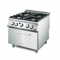 Fourneau gaz sur four à gaz Gastro M 70/80 CFGB GL928 Gastro M