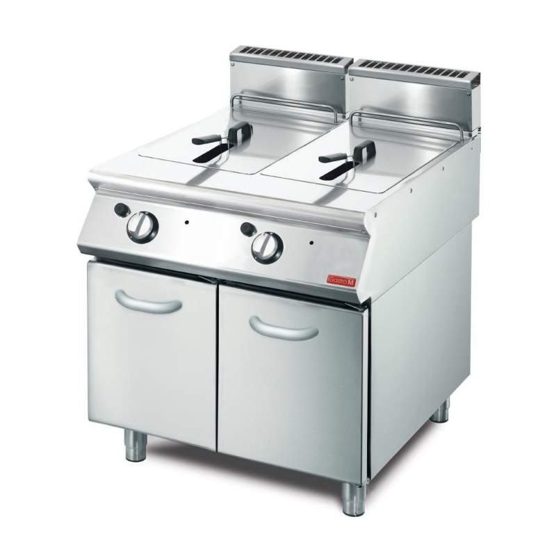 Friteuse gaz sur pied Gastro M 70/80FRGS13 2x 13L GL932 Gastro M Friteuse gaz sur pied Gastro M 70/80FRGS13 2x 13L GL932 Gastro M
