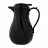 Pichet isotherme torsadé Olympia noir 2L GL970 Olympia