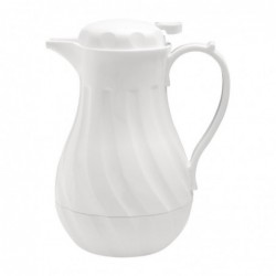 Pichet isotherme torsadé Olympia blanc 2L GL971 Olympia