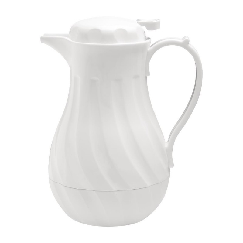 Pichet isotherme torsadé Olympia blanc 2L GL971 Olympia Pichet isotherme torsadé Olympia blanc 2L GL971 Olympia