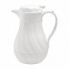 Pichet isotherme torsadé Olympia blanc 2L GL971 Olympia