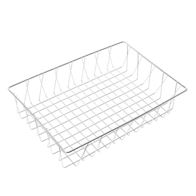 Panier de présentation inox Olympia 450 x 300 x 100mm GM223 Olympia Panier de présentation inox Olympia 450 x 300 x 100mm GM223 Olympia
