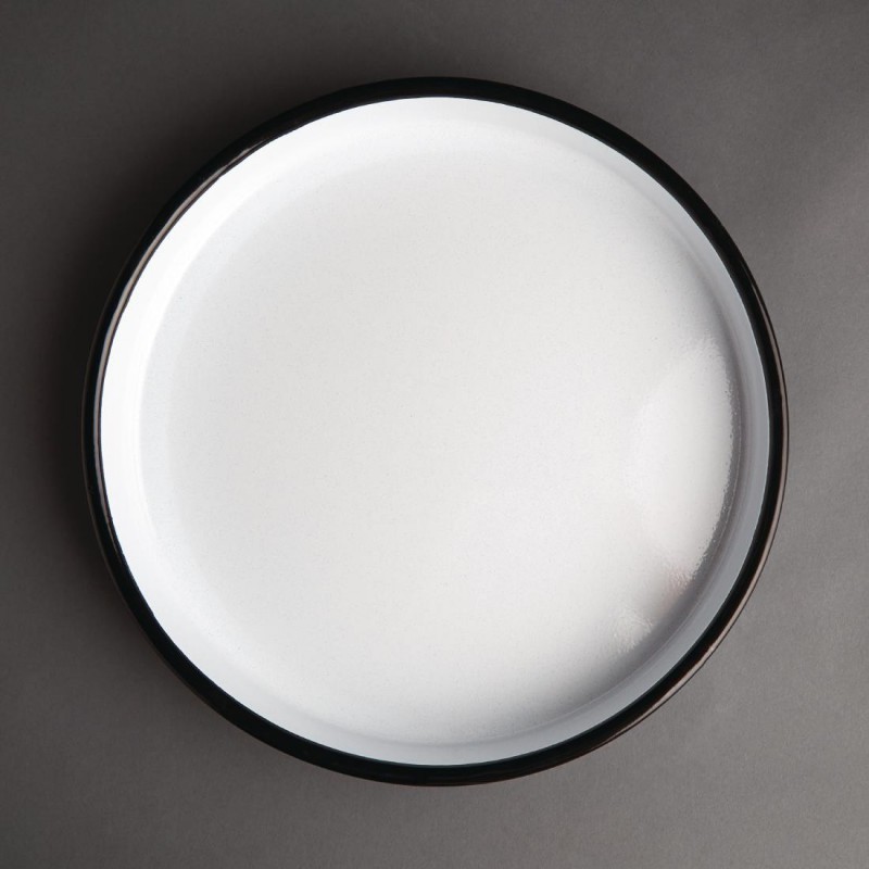 Plat de service émaillé Olympia 320mm GM240 Olympia Plat de service émaillé Olympia 320mm GM240 Olympia
