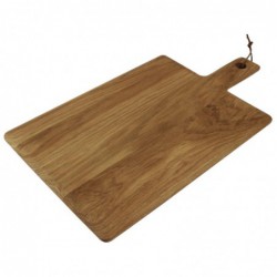 Grande planche carrée en chêne Olympia 350x260x15mm manche 110mm GM261 Olympia