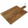 Grande planche carrée en chêne Olympia 350x260x15mm manche 110mm GM261 Olympia