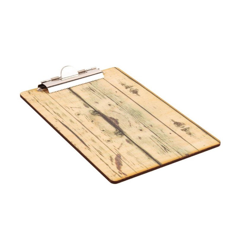 Plaque porte-menu effet bois clair Olympia A5 GM301 Olympia Plaque porte-menu effet bois clair Olympia A5 GM301 Olympia