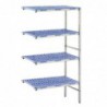 Rayonnage modulaire en angle 4 niveaux Tournus 400 x 849mm GM607 Tournus