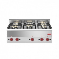 Fourneau gaz à poser 5 feux Gastro M 600 60/90PCG GN016 Gastro M