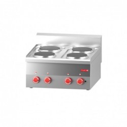 Fourneau 4 plaques électriques à poser Gastro M 600 60/60PCE GN018 Gastro M