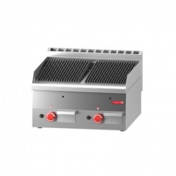 Grillade pierre de lave gaz Gastro M GRL60/60 GN028 Gastro M