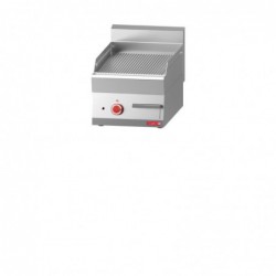 Plancha électrique plaque rainurée 65/40 FTRE Gastro M 650 GN058 Gastro M