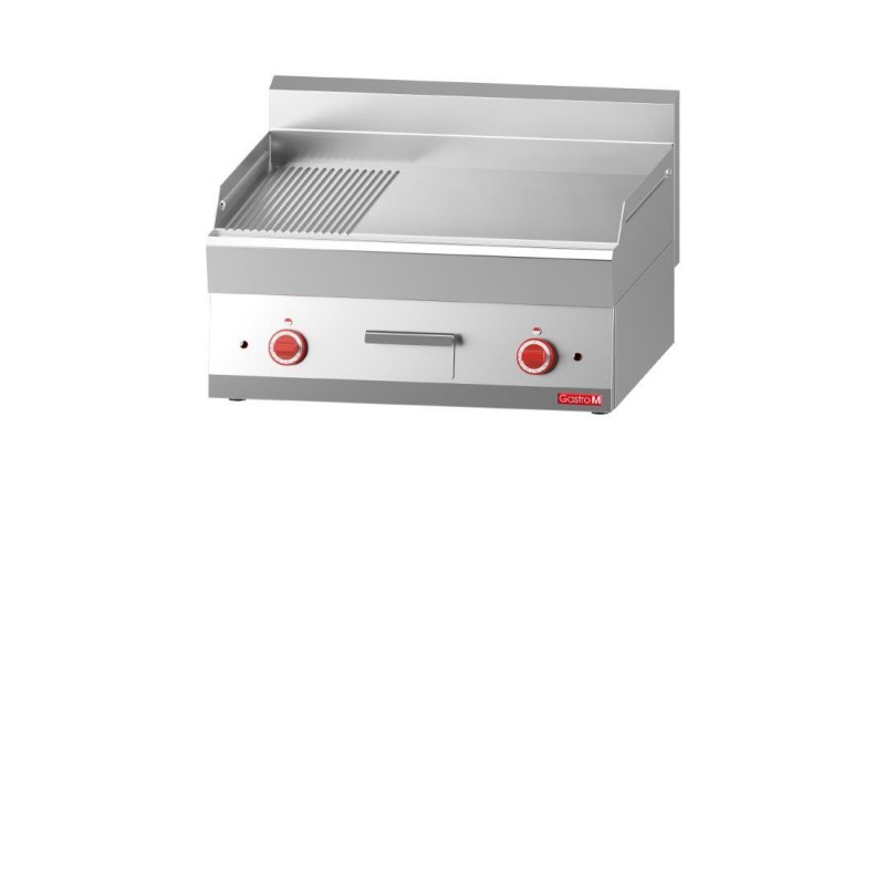 Plancha électrique plaque 2/3 lisse 1/3 rainurée 65/70 FTRE Gastro M 650 GN061 Gastro M Plancha électrique plaque 2/3 lisse 1/3 rainurée 65/70 FTRE Gastro M 650 GN061 Gastro M