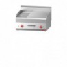 Plancha électrique plaque 2/3 lisse 1/3 rainurée 65/70 FTRE Gastro M 650 GN061 Gastro M