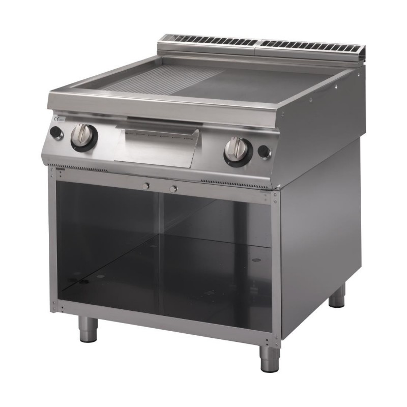 Plancha gaz plaque 2/3 lisse 1/3 rainurée GM70/80 FTRGS Gastro M 700 plus GN098 Gastro M Plancha gaz plaque 2/3 lisse 1/3 rainurée GM70/80 FTRGS Gastro M 700 plus GN098 Gastro M