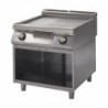 Plancha électrique plaque 2/3 lisse 1/3 rainurée chromée GM70/80 FTRES-CR Gastro M 700 plus GN104 Gastro M