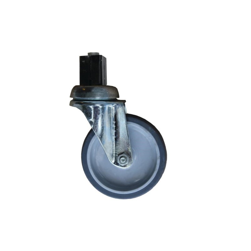 Lot de 4 roues pivotantes 2 avec frein Gastro M PVC 100mm GN148 Gastro M Lot de 4 roues pivotantes 2 avec frein Gastro M PVC 100mm GN148 Gastro M