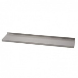 Etagère murale inox sans supports Gastro M 1200 x 400mm GN184 Gastro M