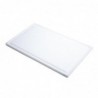 Planche à découper avec rigole GN1/2 en polyéthylène haute densité Gastro M  blanche GN320 Gastro M