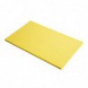 Planche à découper GN1/1 en polyéthylène haute densité Gastro M  jaune GN339 Gastro M