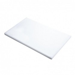Planche à découper en polyéthylène haute densité Gastro M  blanche GN344 Gastro M