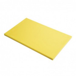 Planche à découper en polyéthylène haute densité Gastro M  jaune GN345 Gastro M