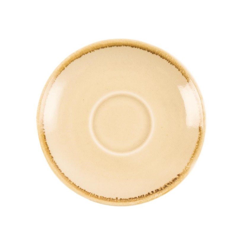 Soucoupe couleur sable Olympia Kiln pour GP328 115mm (Lot de 6) GP329 Olympia Soucoupe couleur sable Olympia Kiln pour GP328 115mm (Lot de 6) GP329 Olympia