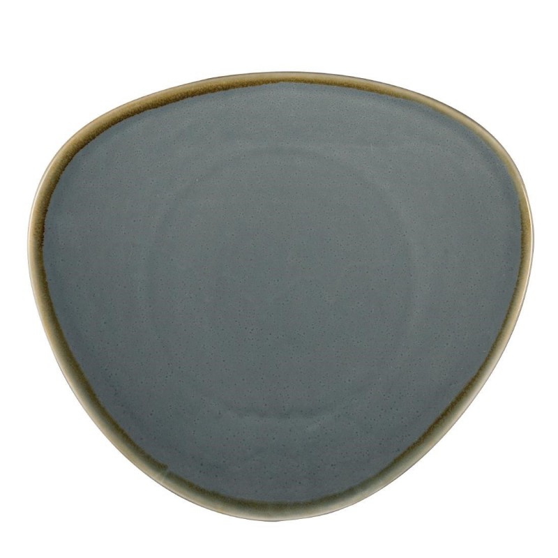 Assiette triangulaire couleur océan Olympia Kiln 280mm (Lot de 4) GP343 Olympia Assiette triangulaire couleur océan Olympia Kiln 280mm (Lot de 4) GP343 Olympia