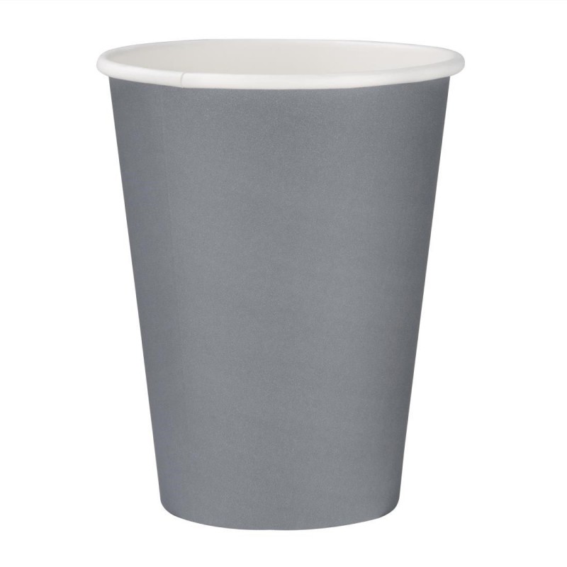 Gobelets simple paroi Fiesta Recyclable anthracite 340ml (lot de 1000) GP416 Fiesta Gobelets simple paroi Fiesta Recyclable anthracite 340ml (lot de 1000) GP416 Fiesta
