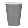 Gobelets simple paroi Fiesta Recyclable anthracite 340ml (lot de 1000) GP416 Fiesta