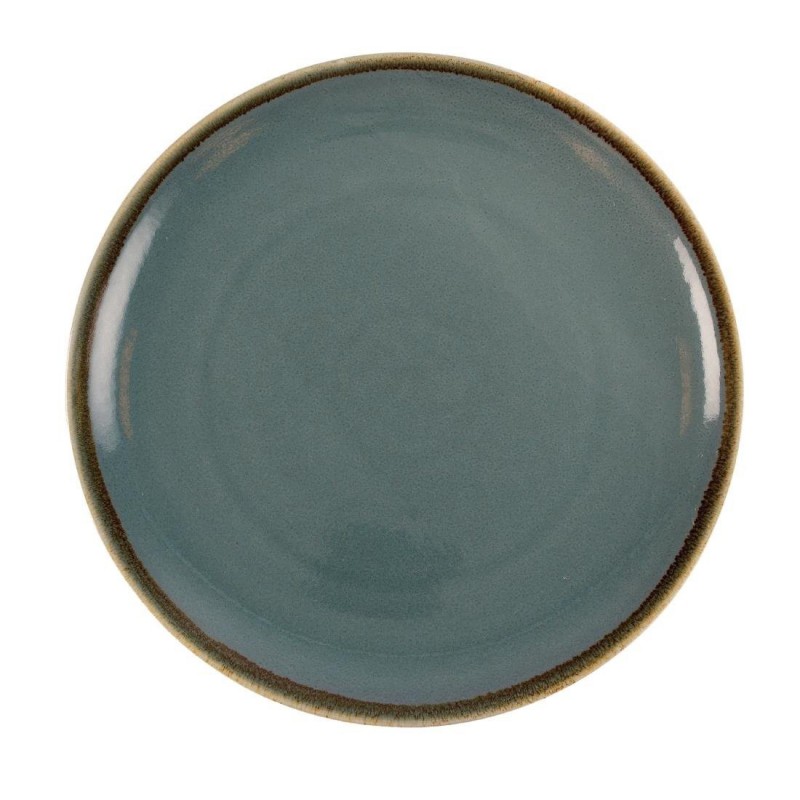 Assiettes plates rondes Olympia Kiln 280mm océan (lot de 4) GP465 Olympia Assiettes plates rondes Olympia Kiln 280mm océan (lot de 4) GP465 Olympia