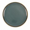 Assiettes plates rondes Olympia Kiln 280mm océan (lot de 4) GP465 Olympia