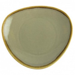 Assiette triangulaire couleur mousse Olympia Kiln 280mm (Lot de 4) GP474 Olympia