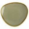Assiette triangulaire couleur mousse Olympia Kiln 280mm (Lot de 4) GP474 Olympia