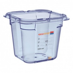 Boîte hermétique bleue en ABS sans BPA Araven GN1/6 150mm GP572 Araven