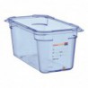 Boîte hermétique bleue en ABS sans BPA Araven GN1/4 150mm GP576 Araven