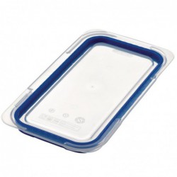 Couvercle bleu en ABS sans BPA Araven GN 1/3 GP582 Araven