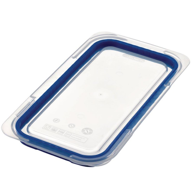 Couvercle bleu en ABS sans BPA Araven GN 1/3 GP582 Araven Couvercle bleu en ABS sans BPA Araven GN 1/3 GP582 Araven