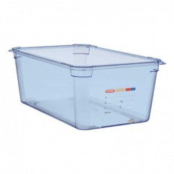 Boîte hermétique bleue en ABS sans BPA Araven GN1/1 200mm GP591 Araven