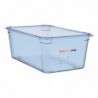 Boîte hermétique bleue en ABS sans BPA Araven GN1/1 200mm GP591 Araven