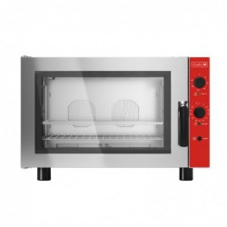 Four électrique à convection 4 niveaux avec humidificateur Gastro M porte latérale 400V GR204 Gastro M