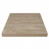 Plateau de table carré Bolero 600mm effet bois clair GR325 Bolero