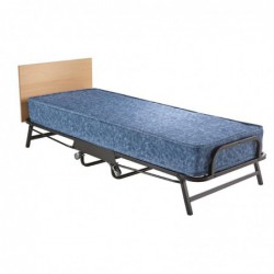 Lit pliant 1 personne avec matelas étanche Jay-Be noir GR375 Jay-Be