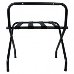 Support à bagages pliant noir Bolero GR397 Bolero