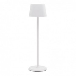 Lampe de table LED sans fil blanche à intensité variable Securit Georgina avec câble de chargement magnétique GR658 Securit